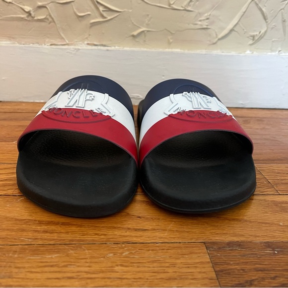 Moncler Basile Slides Size IT 43 Multicolor Sandals *SEE DESCRIPTION* - Picture 2 of 13